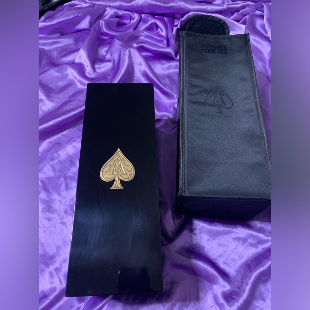 Jay-Z Champagne Ace of Spades BOX and Sleeve only
